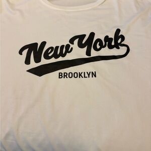 White New York Brooklyn Tee